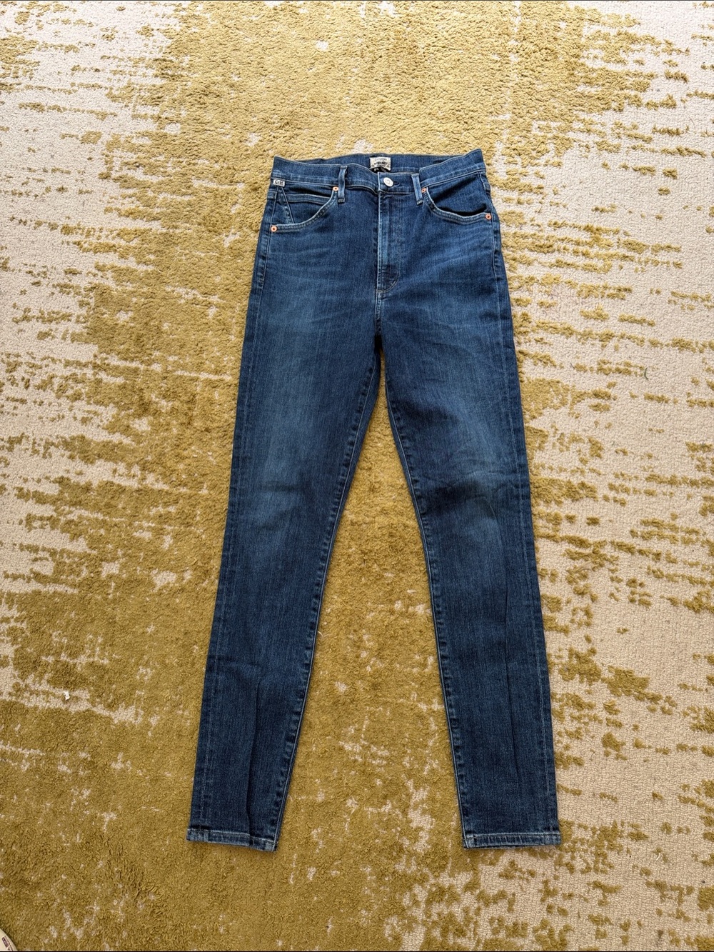 Citizens Of Humanity Chrissy Dark Blue Skinny Jeans size 28